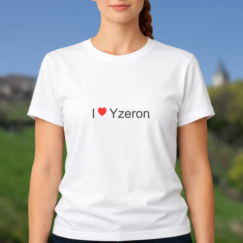 T-shirt I love yzeron