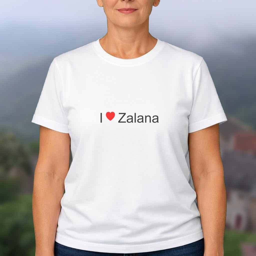 T-shirt I love zalana