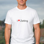 T-shirt I love zetting