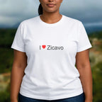 T-shirt I love zicavo