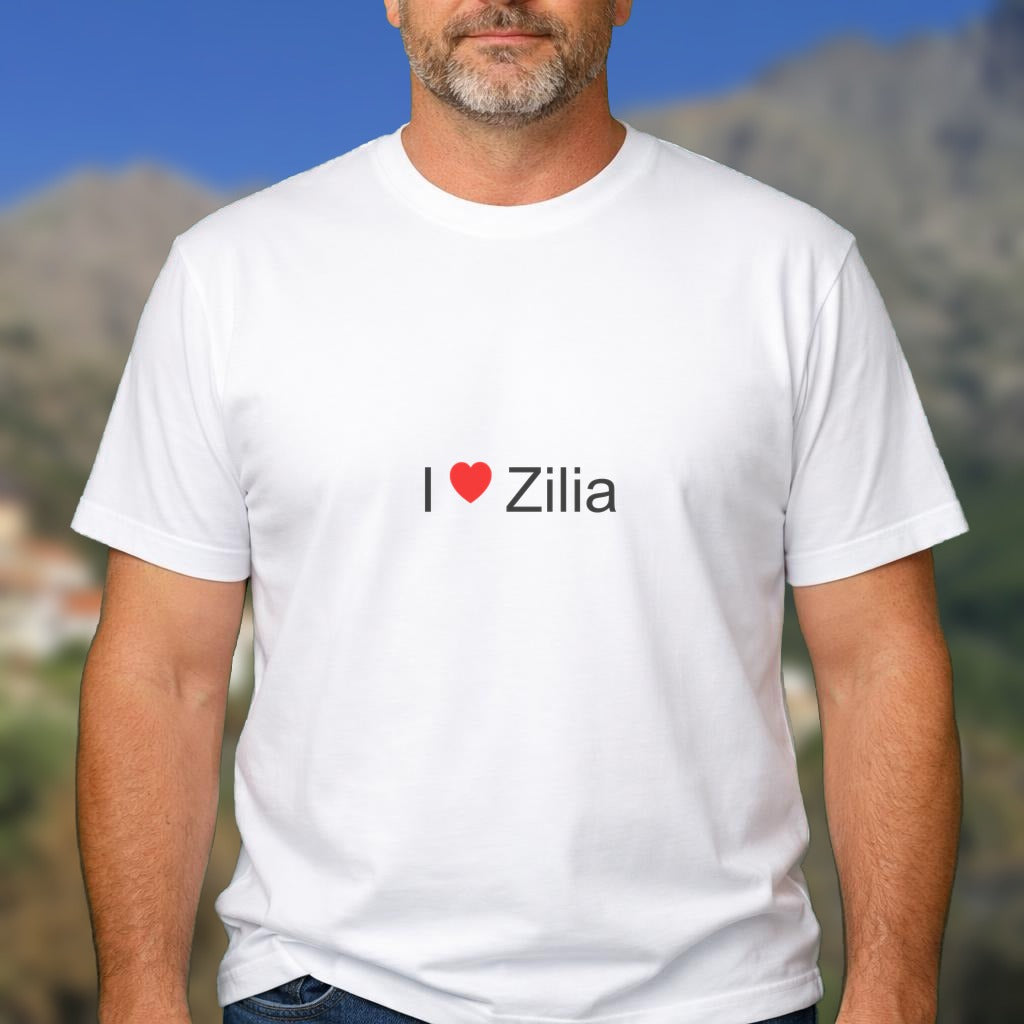 T-shirt I love zilia