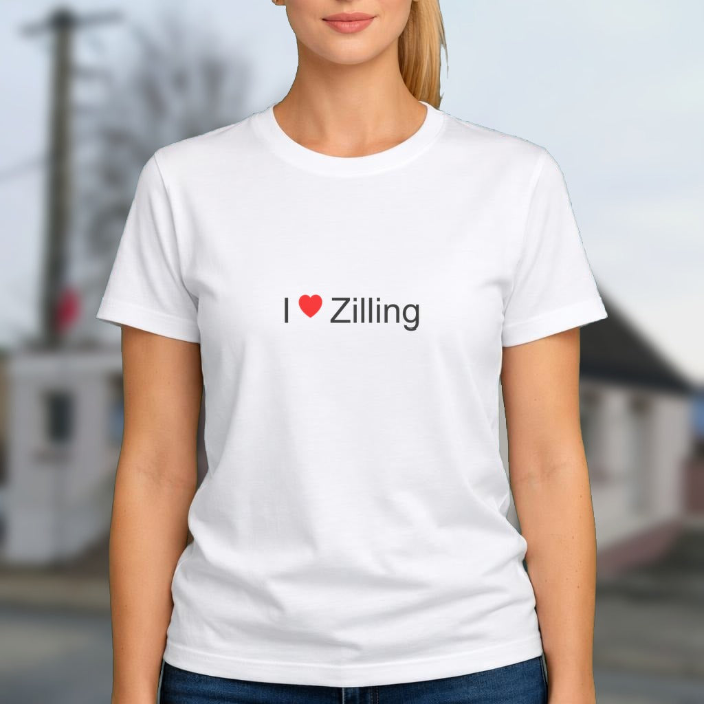 T-shirt I love zilling