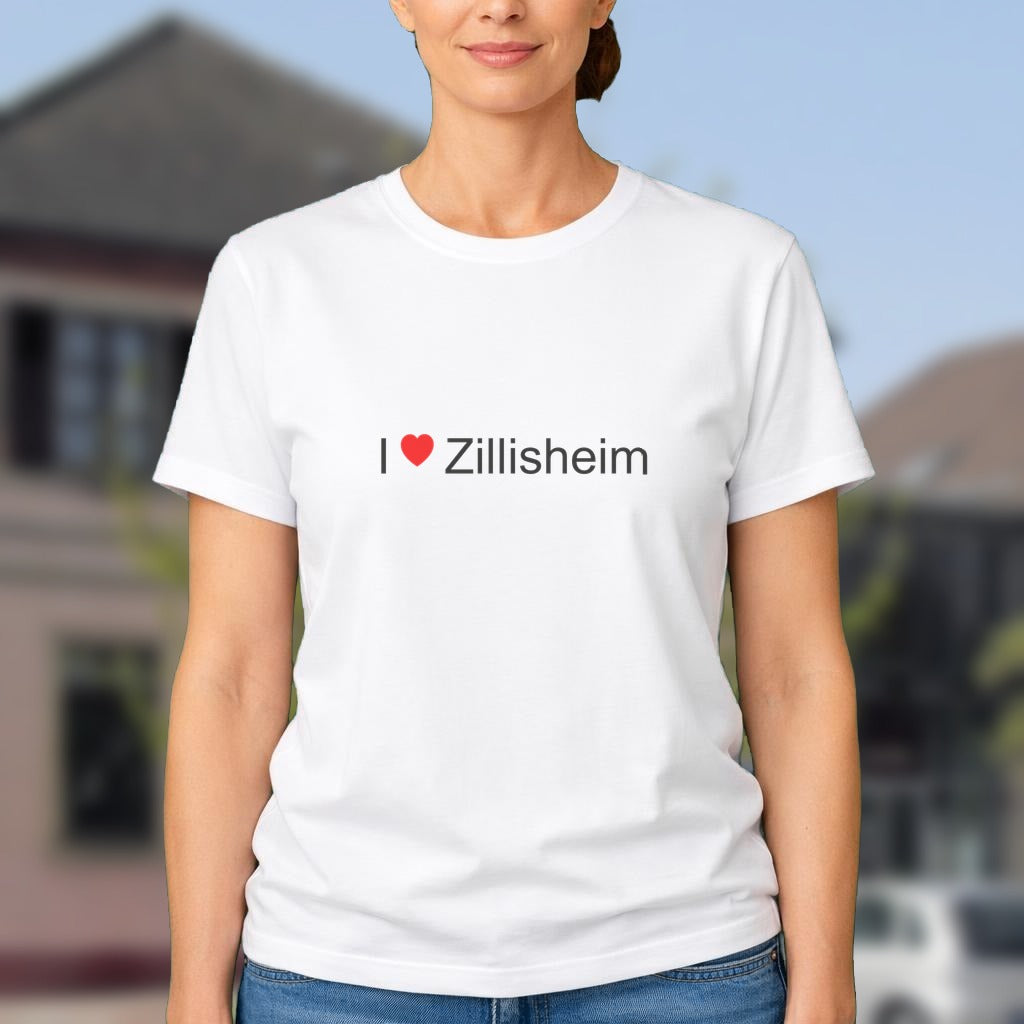 T-shirt I love zillisheim