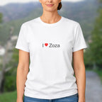 T-shirt I love zoza