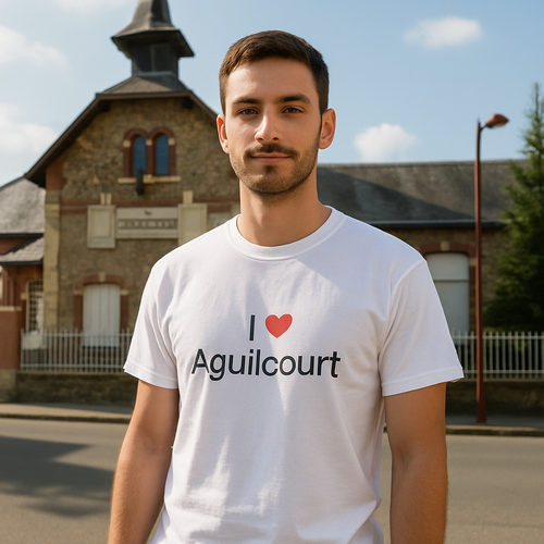 I love Aguilcourt t-shirt