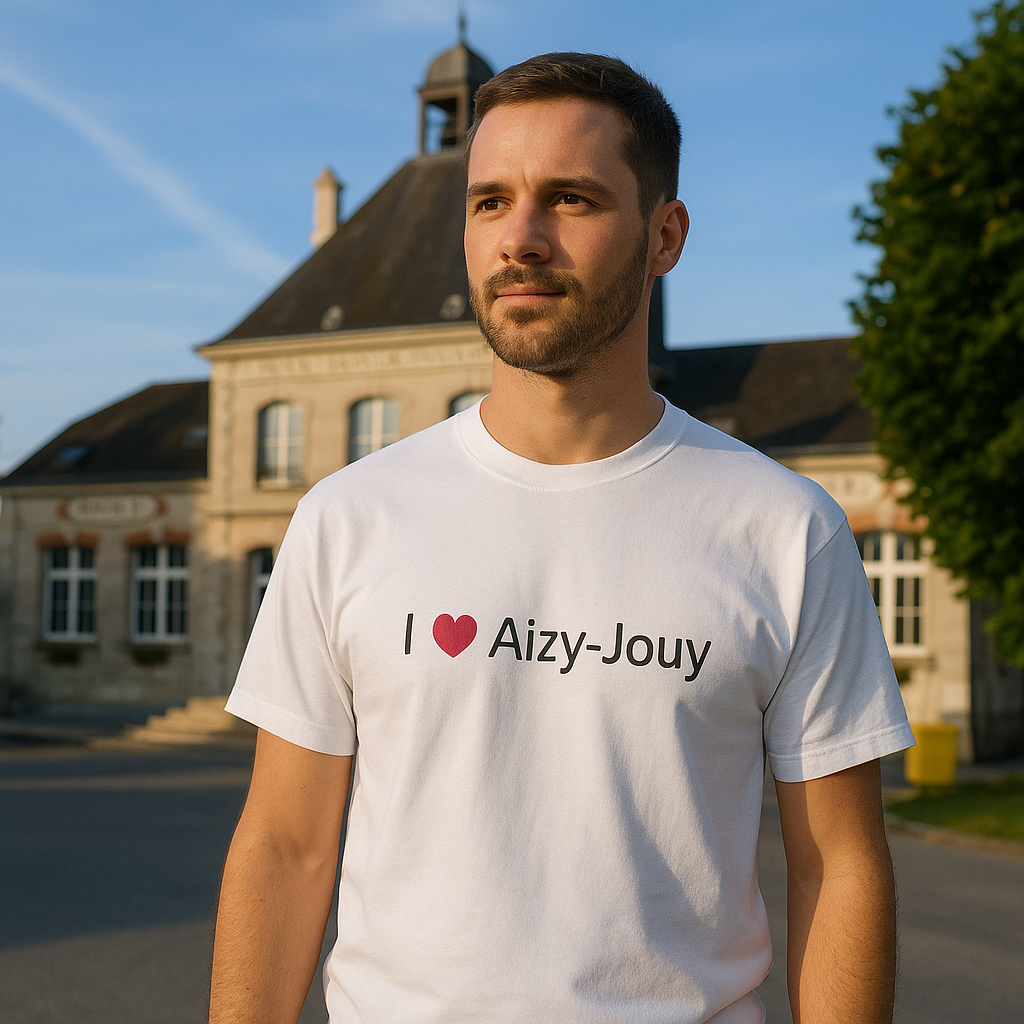 I love Aizy-Jouy T-shirt