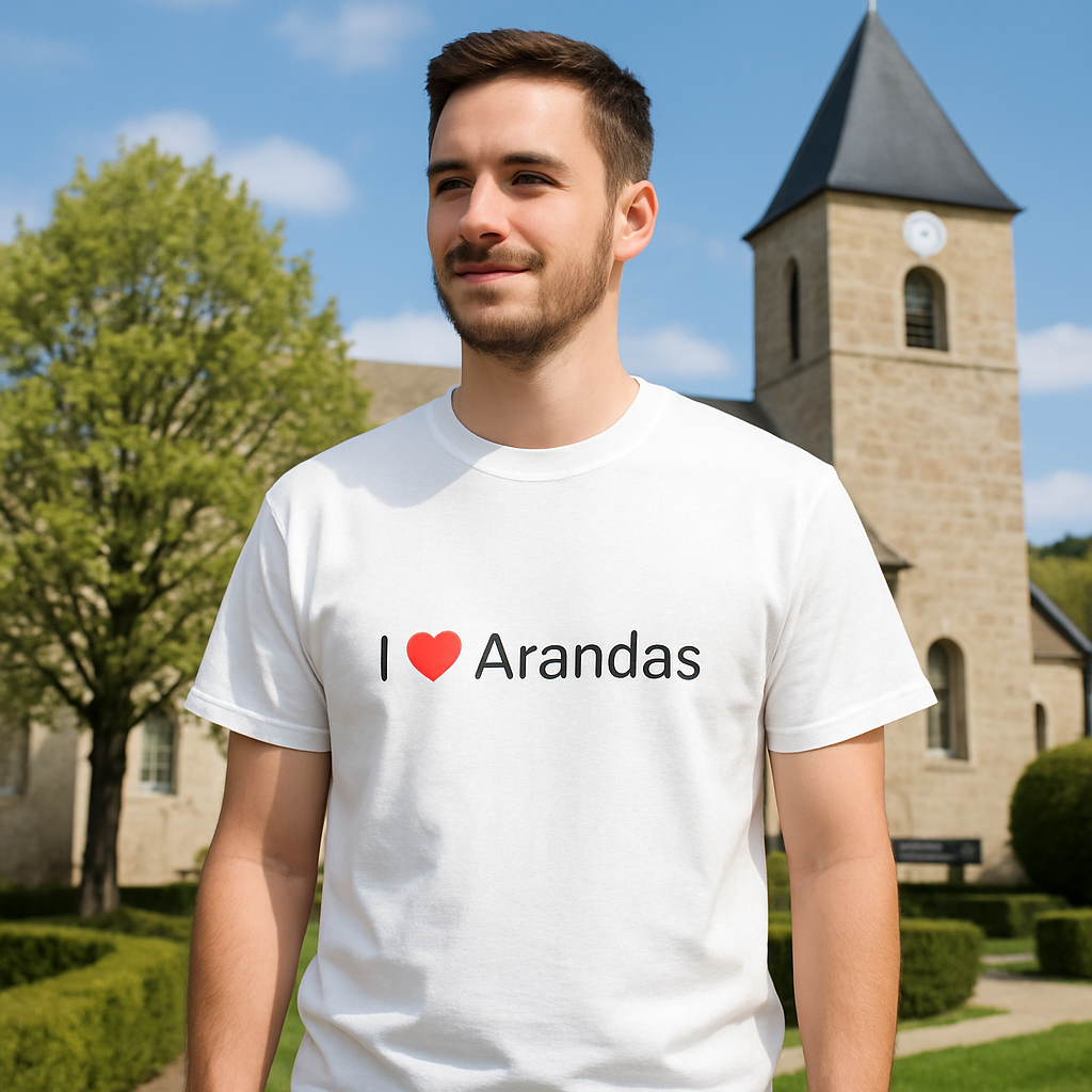 T-shirt Ich liebe Arandas