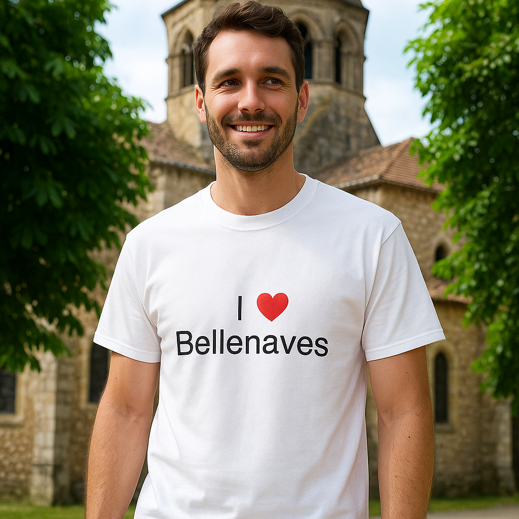 T-Shirt "I love Bellenaves"