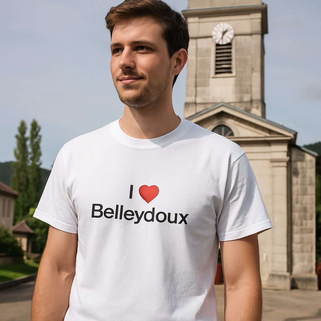 T-Shirt Ich liebe Belleydoux