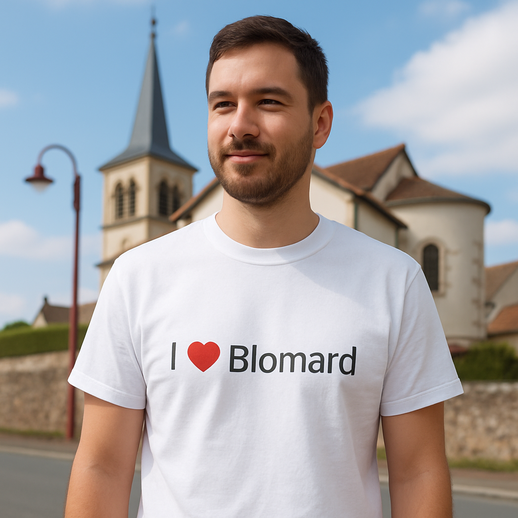 T-Shirt „I love Blomard“