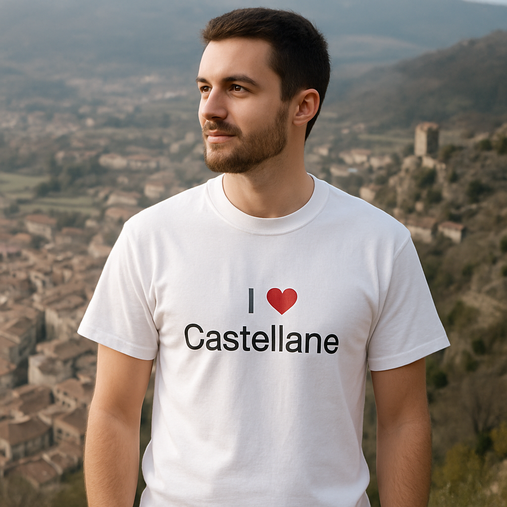 I love Castellane T-shirt