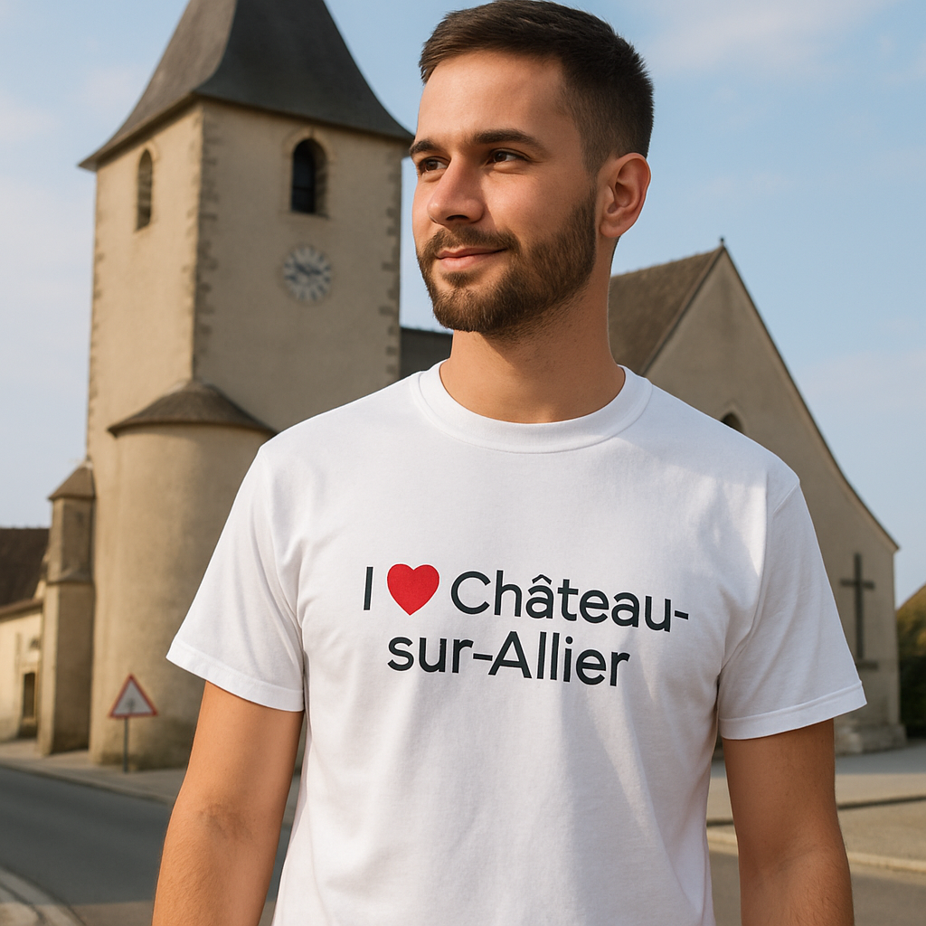I love Château-sur-Allier T-shirt