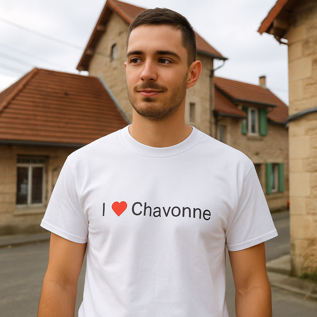 T-Shirt Ich liebe Chavonne