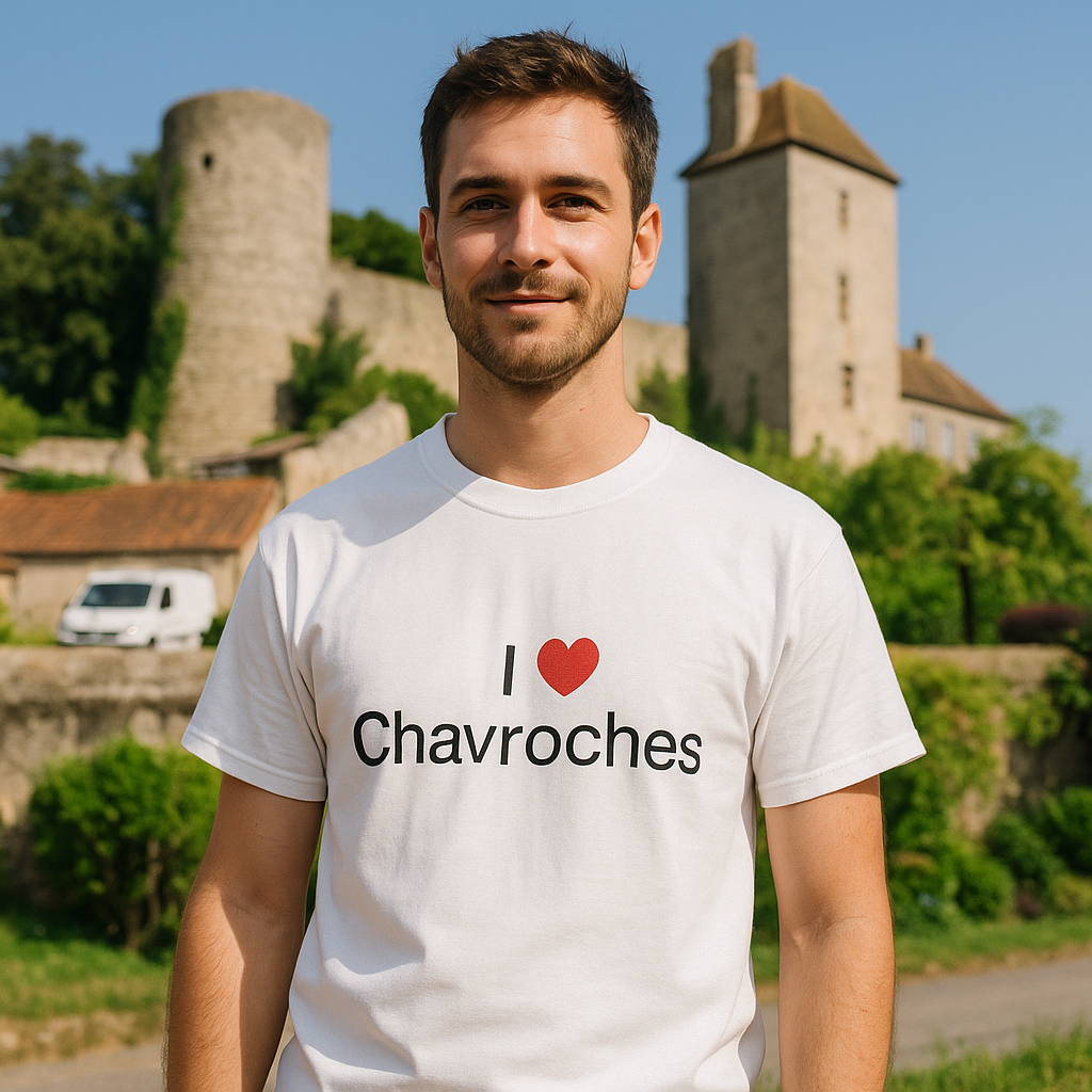 T-Shirt „Ich liebe Chavroches“