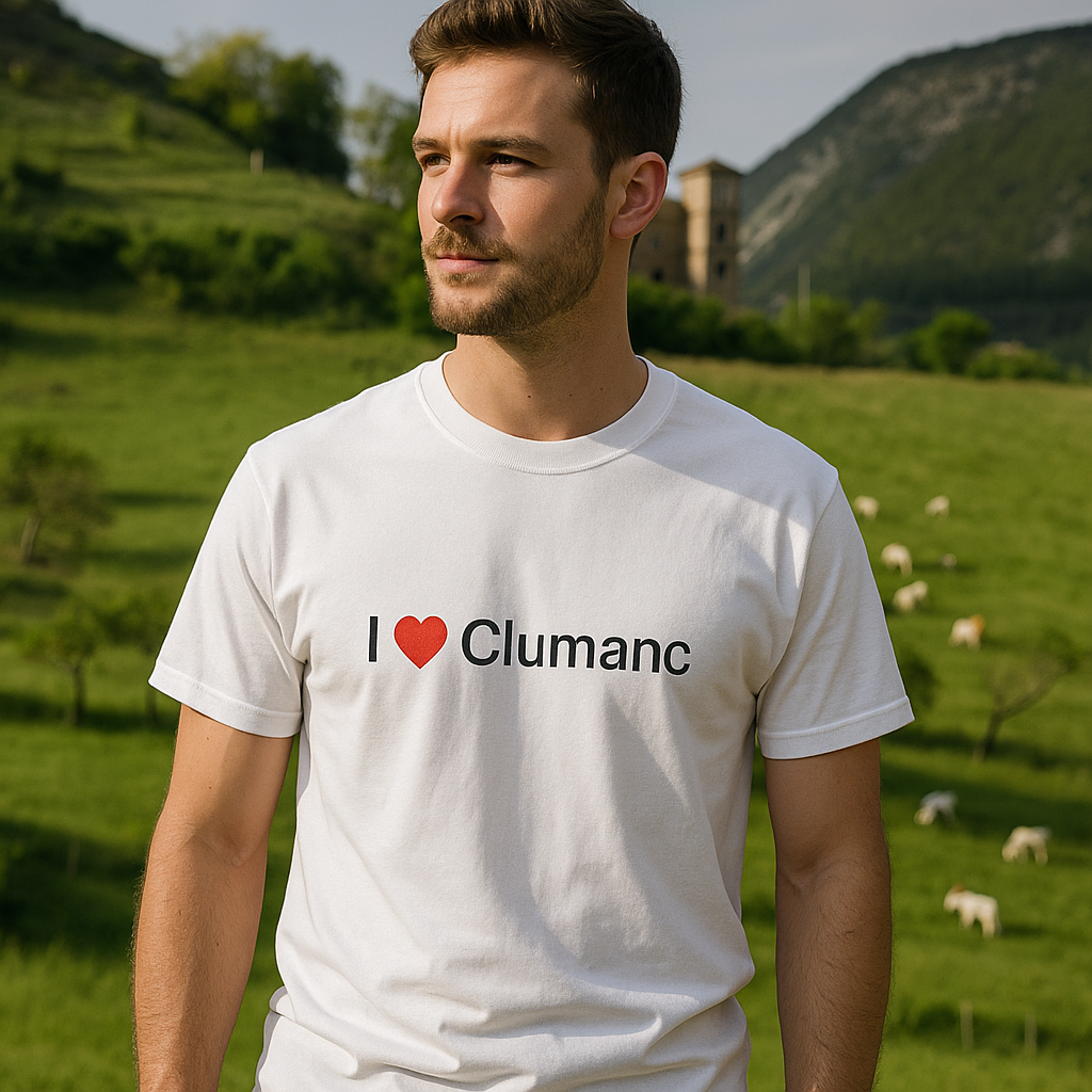 T-Shirt Ich liebe Clumanc