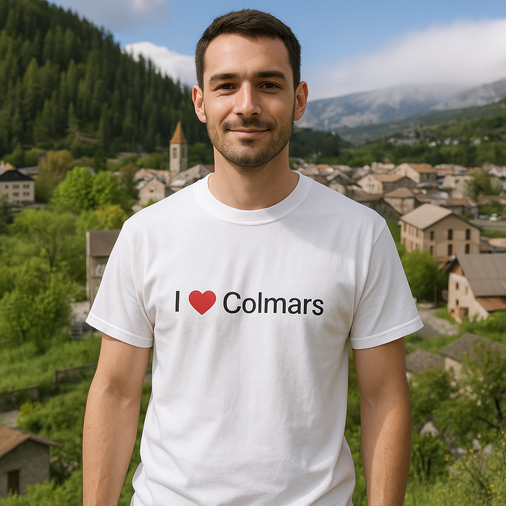 I love Colmars t-shirt