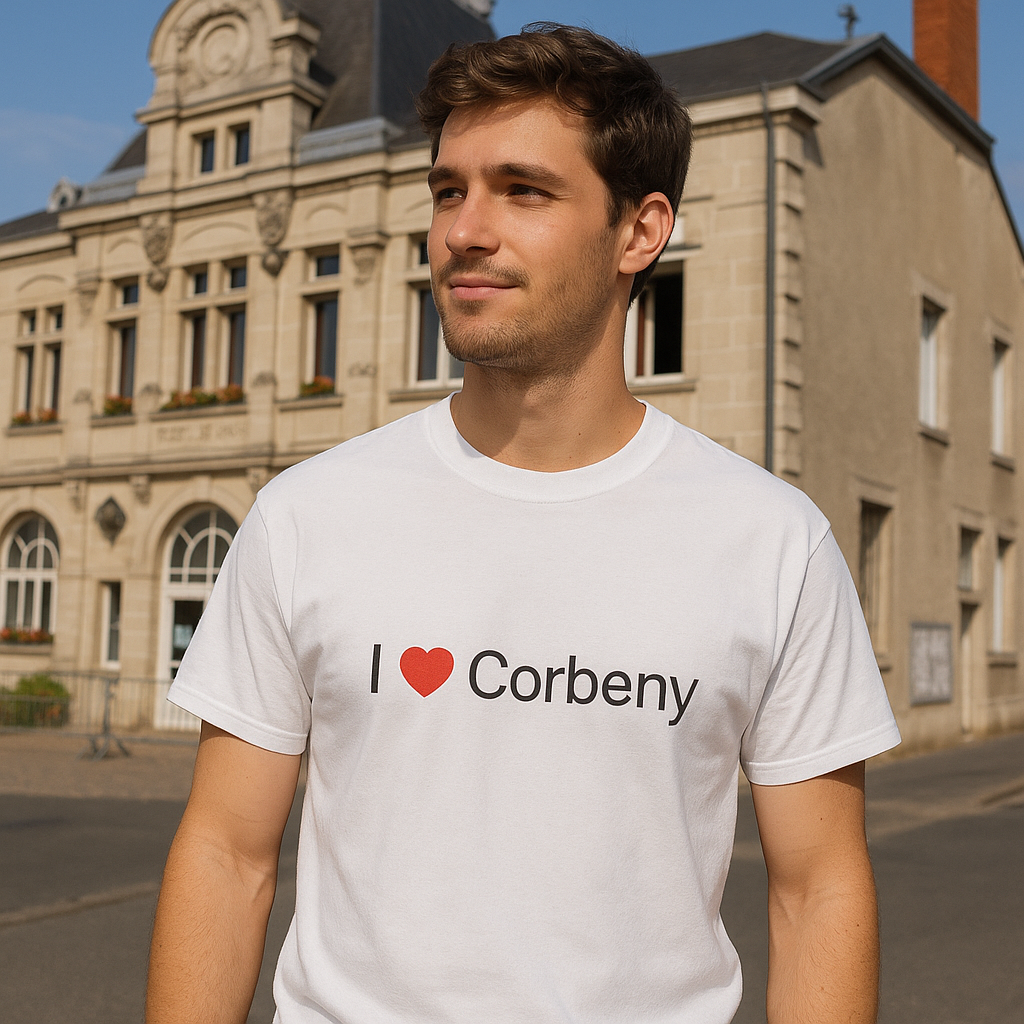 T-Shirt Ich liebe Corbeny