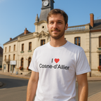 T-shirt I love Cosne-d'Allier