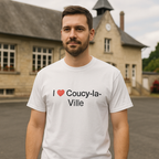 T-Shirt I love Coucy-le-Château-Auffrique