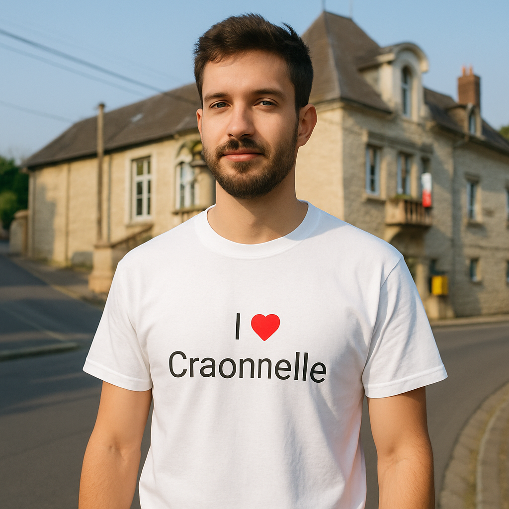 T-Shirt Ich liebe Craonnelle