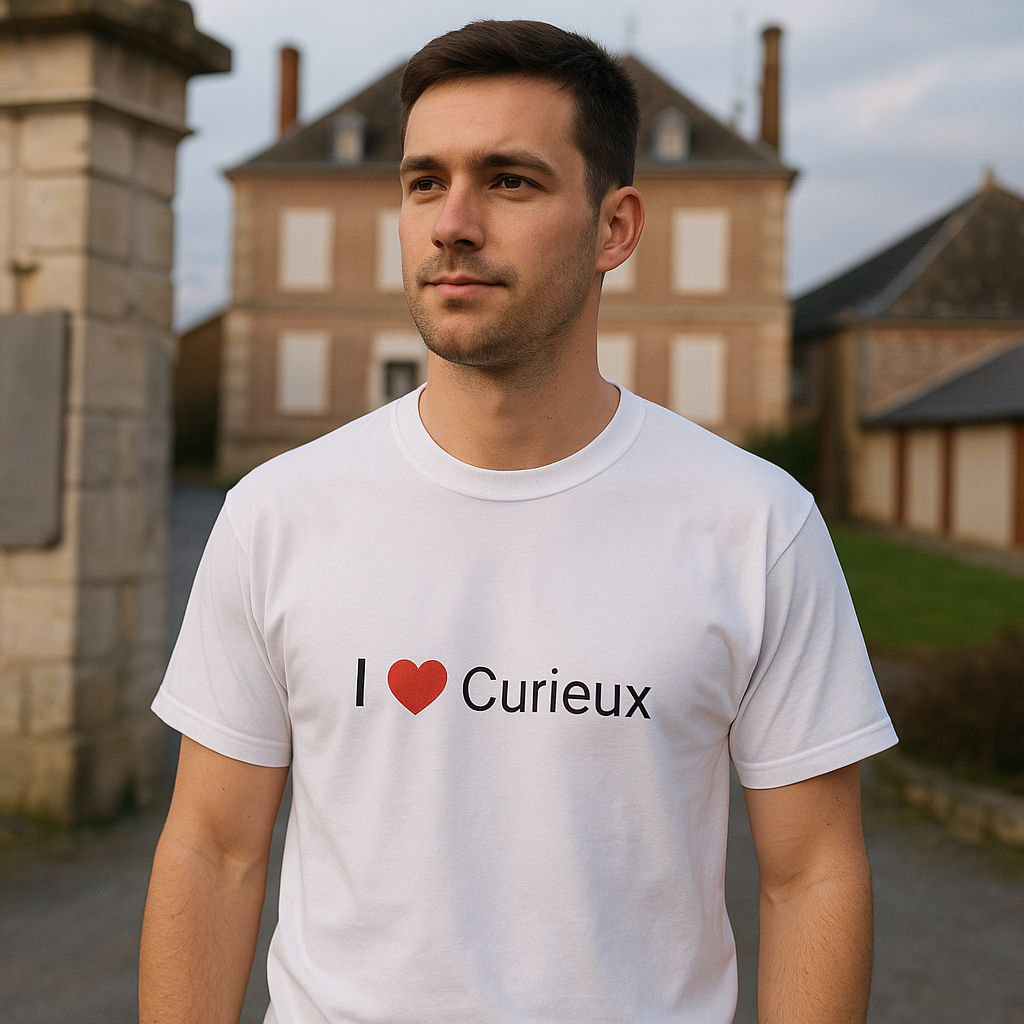 T-Shirt Ich liebe Neugierde