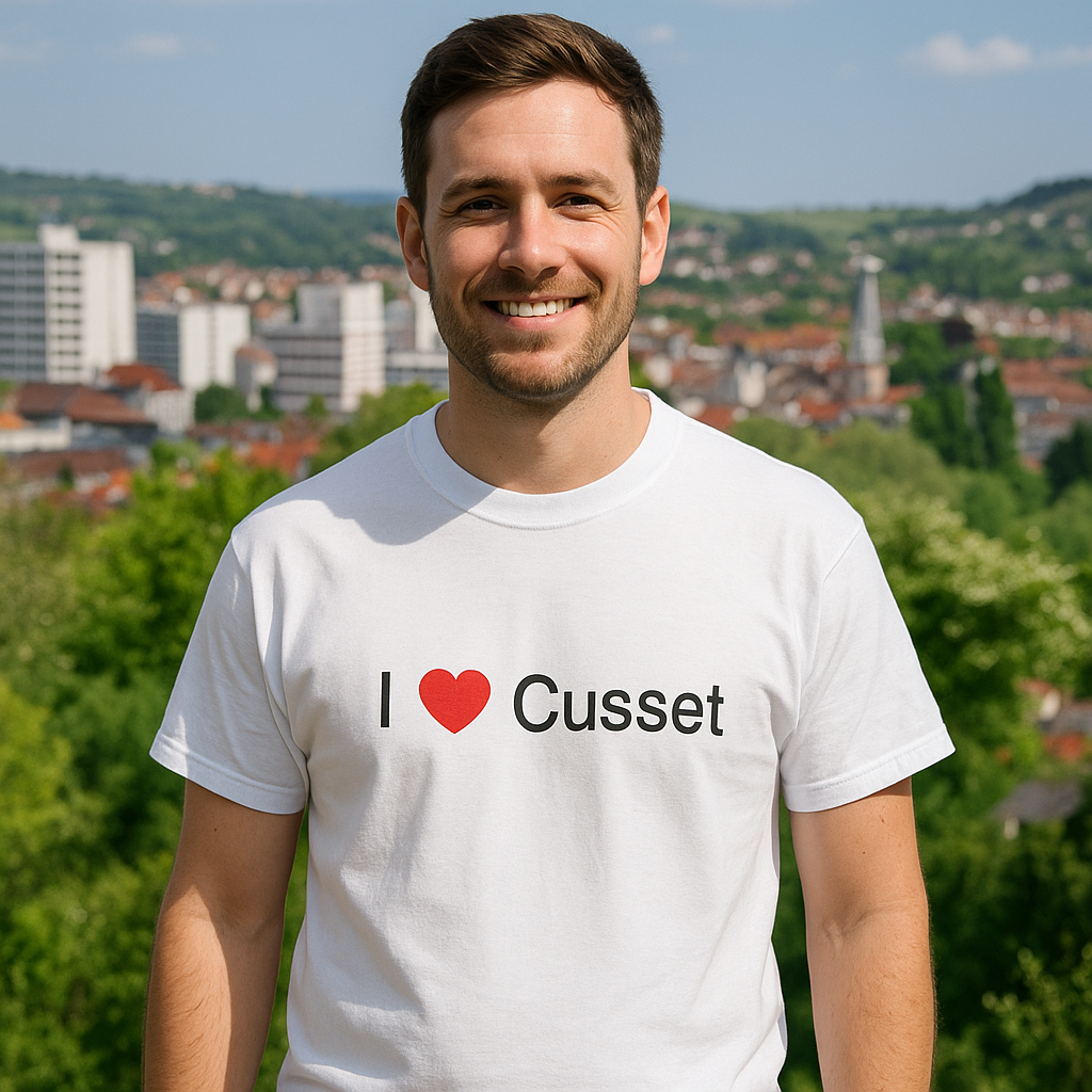 I love Cusset T-shirt