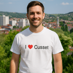 T-Shirt "Ich liebe Cusset"