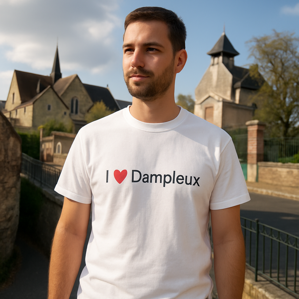 T-Shirt I love Dampuloux
