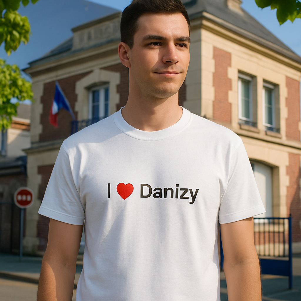 T-Shirt Ich liebe Danizy