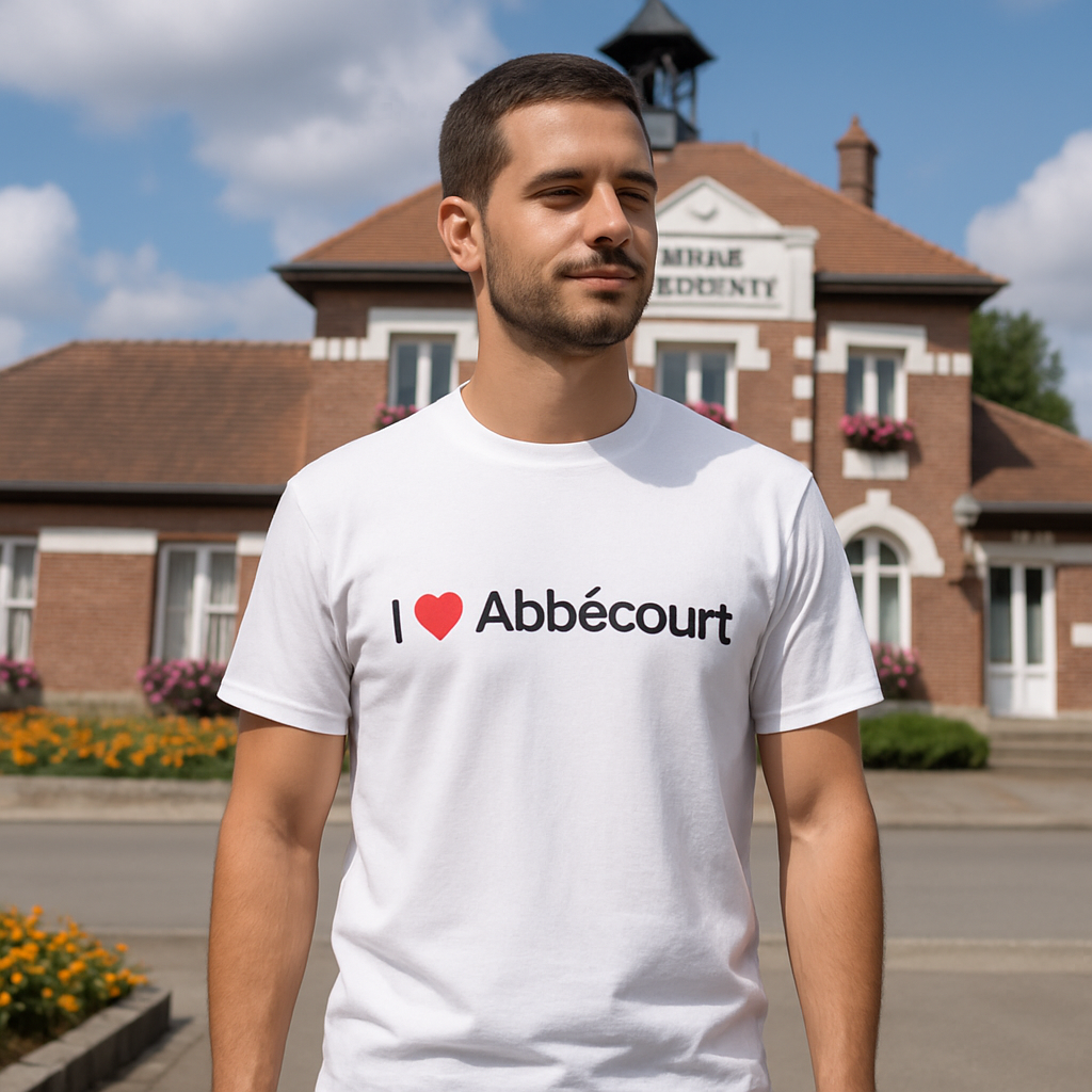T-Shirt Ich liebe Abbécourt