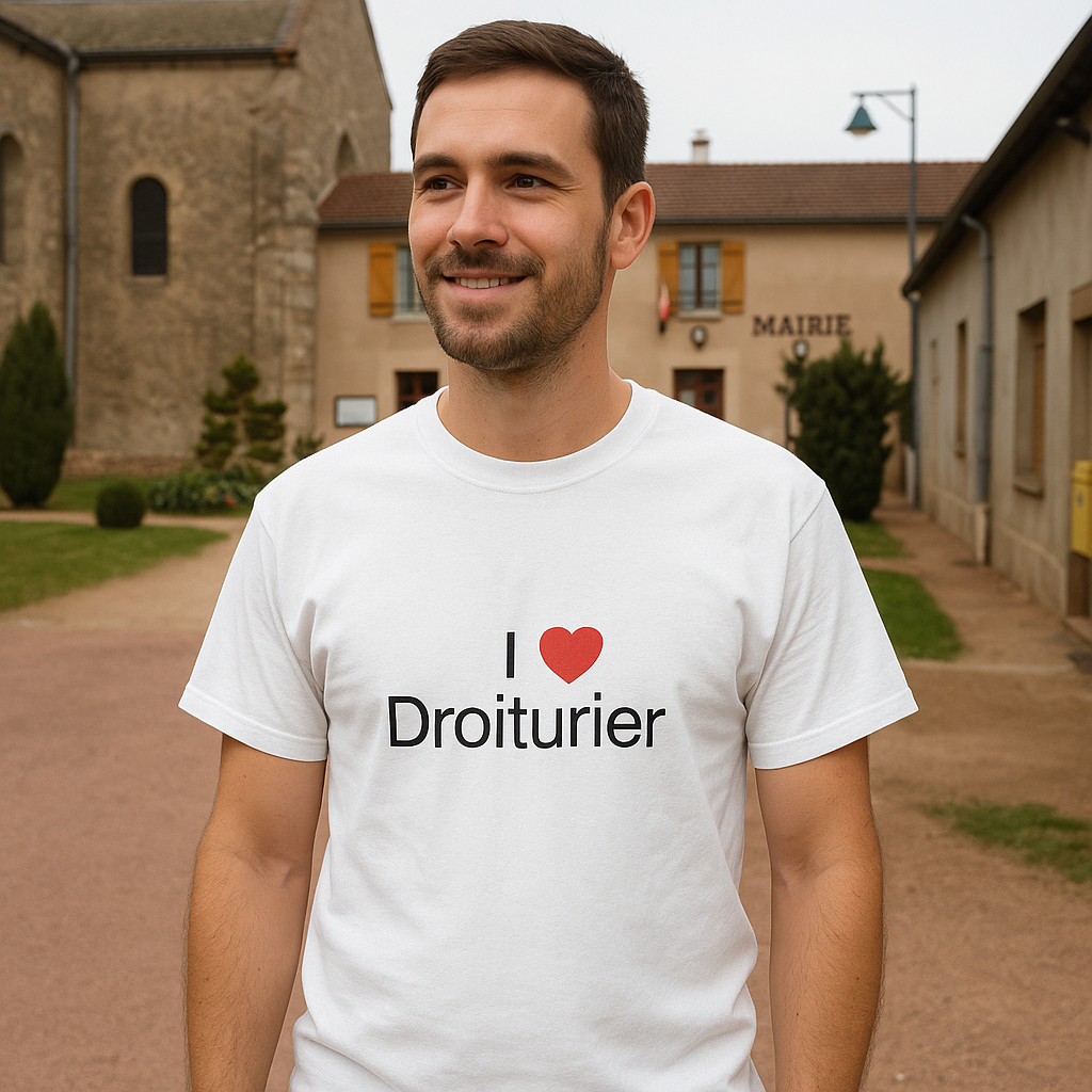 T-Shirt Ich liebe Rechtshänder
