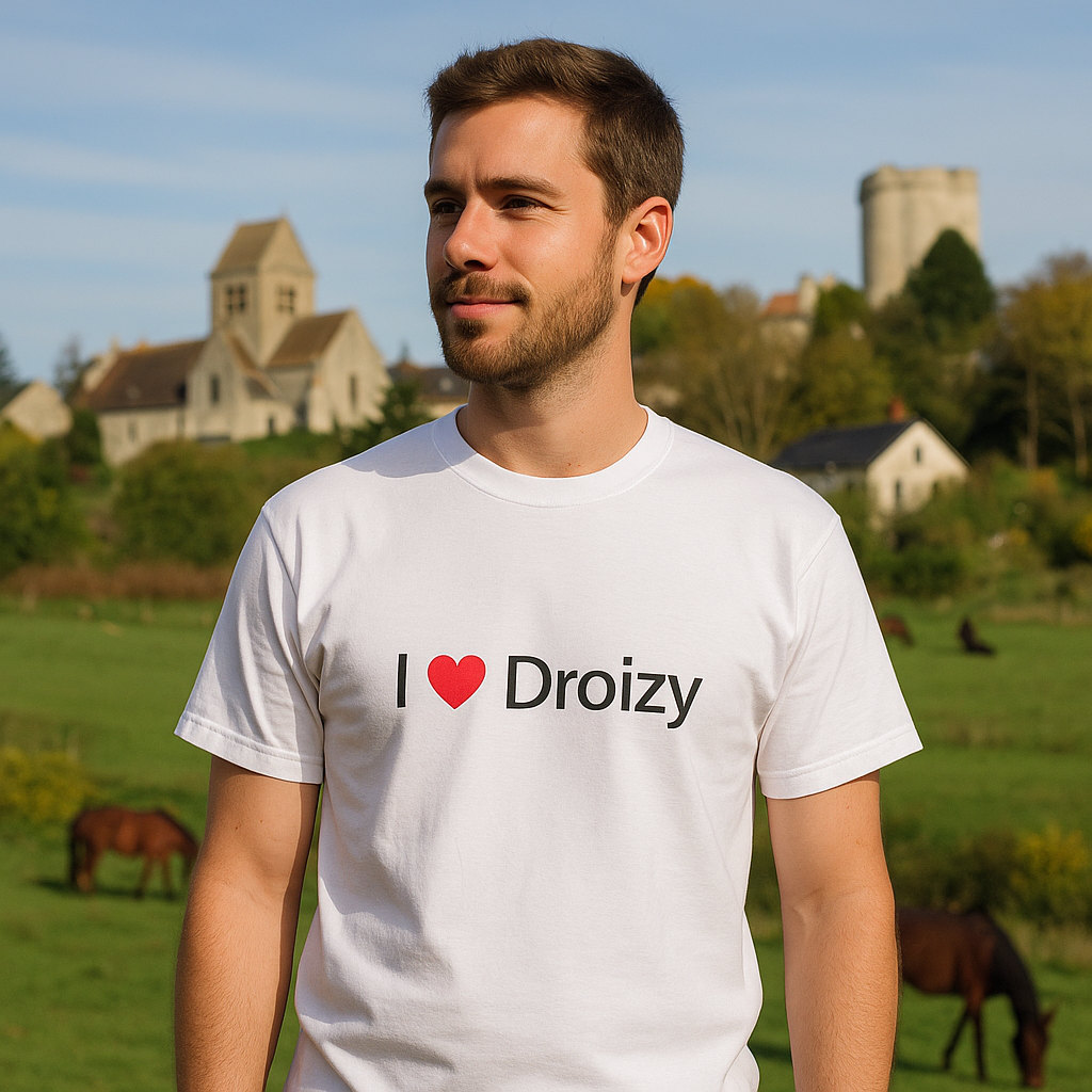 T-Shirt I love Droizy