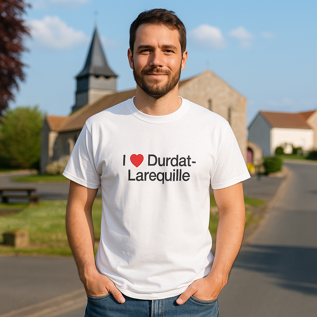 T-Shirt Ich liebe Durdat-Larequille