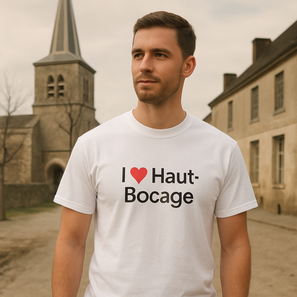 T-Shirt Ich liebe Haut-Bocage