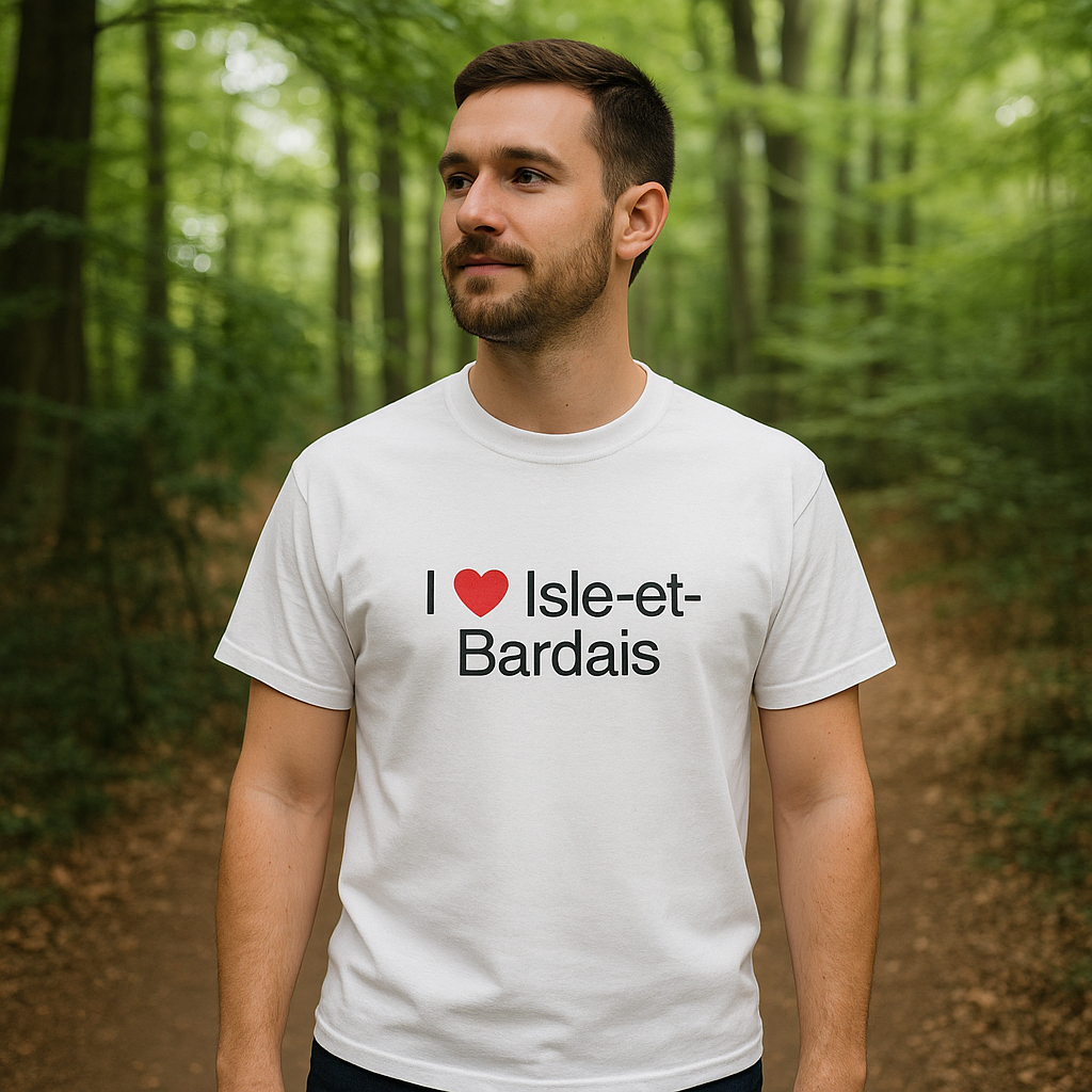 T-Shirt „I love Isle-et-Bardais“