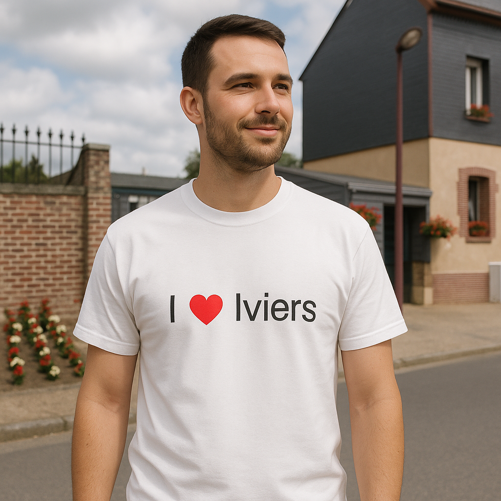 T-Shirt Ich liebe Iviers