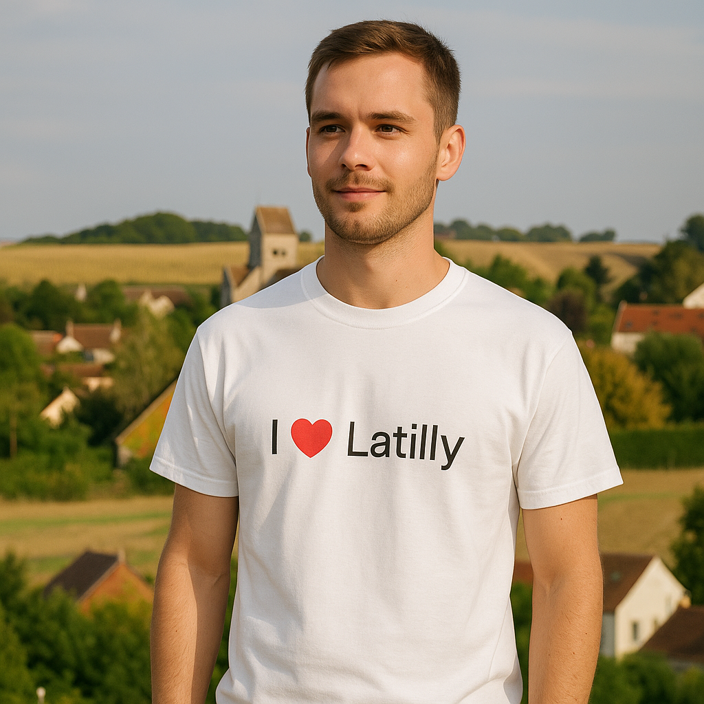 T-Shirt Ich liebe Latilly