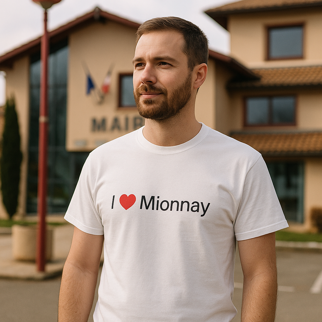 T-Shirt Ich liebe Mionnay