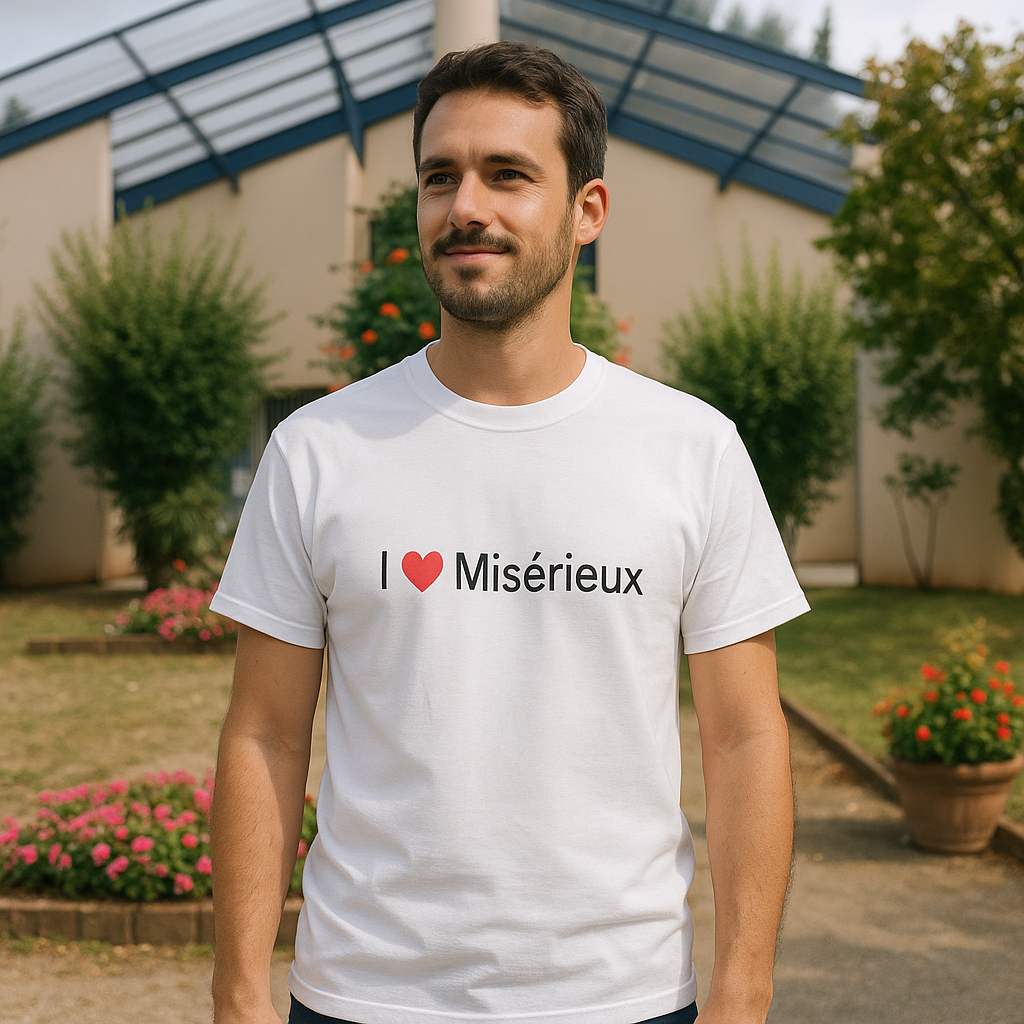 T-Shirt Ich liebe Misérieux