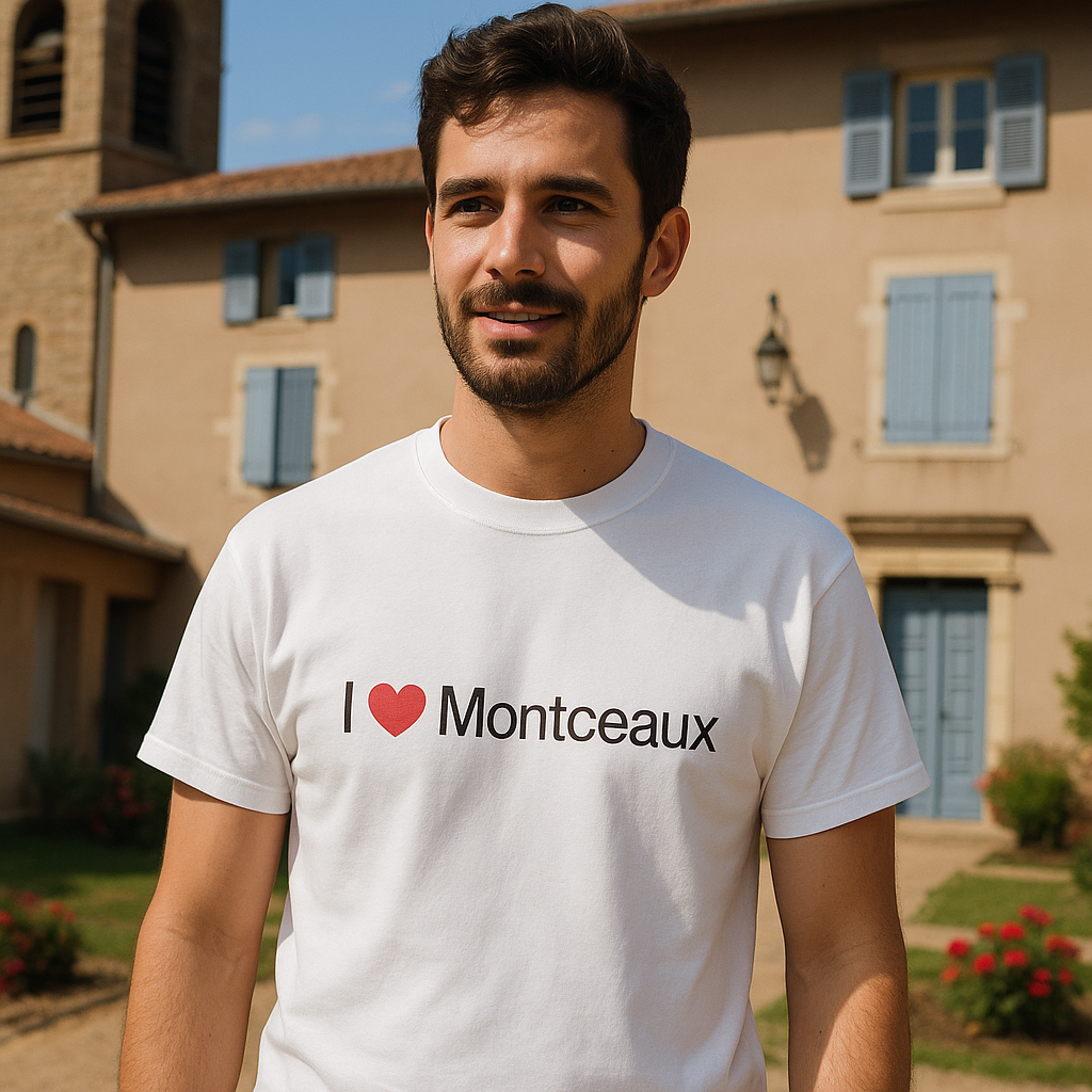 T-Shirt Ich liebe Montceaux