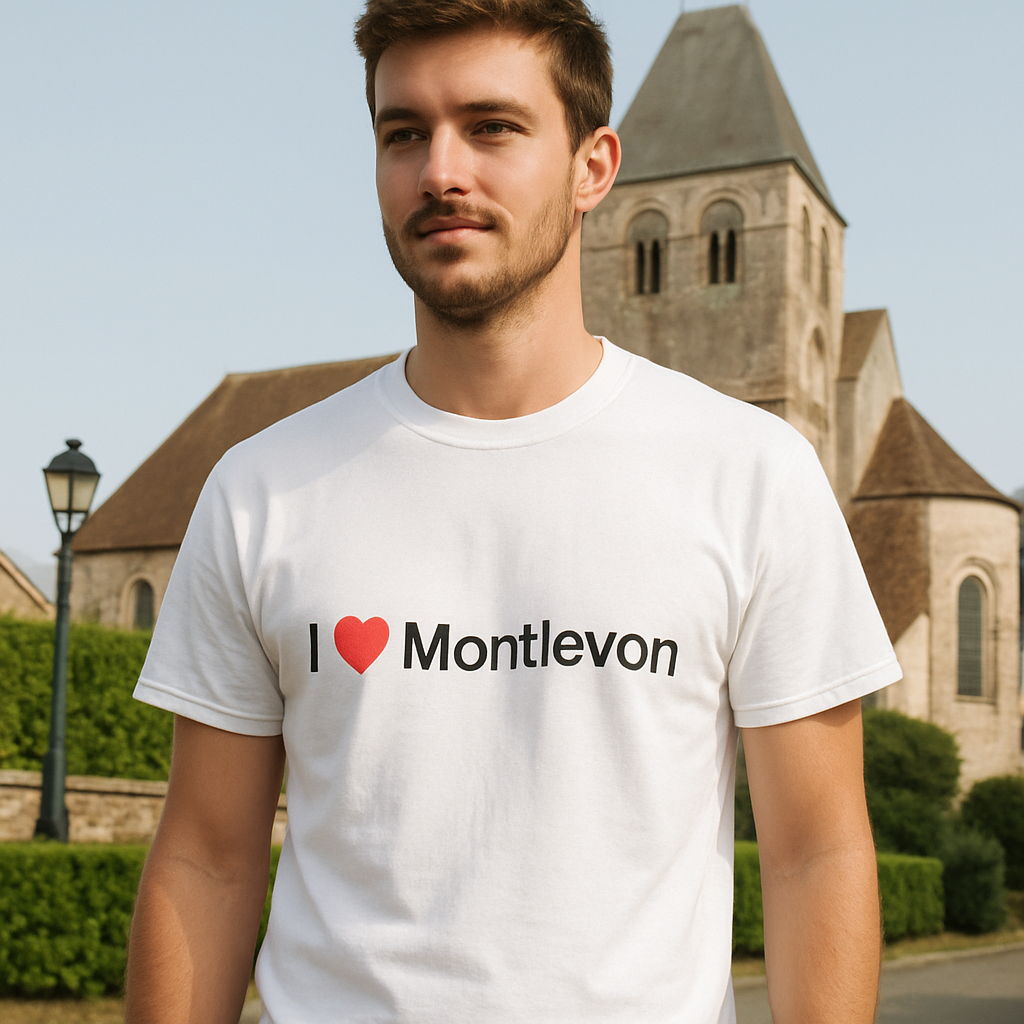 T-Shirt Ich liebe Montlevon