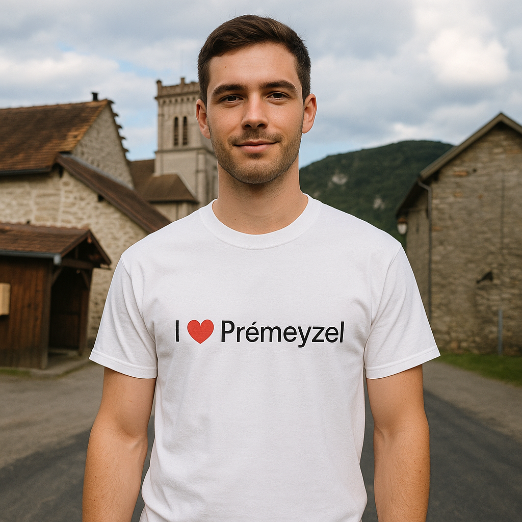 T-Shirt Ich liebe Prémeyzel