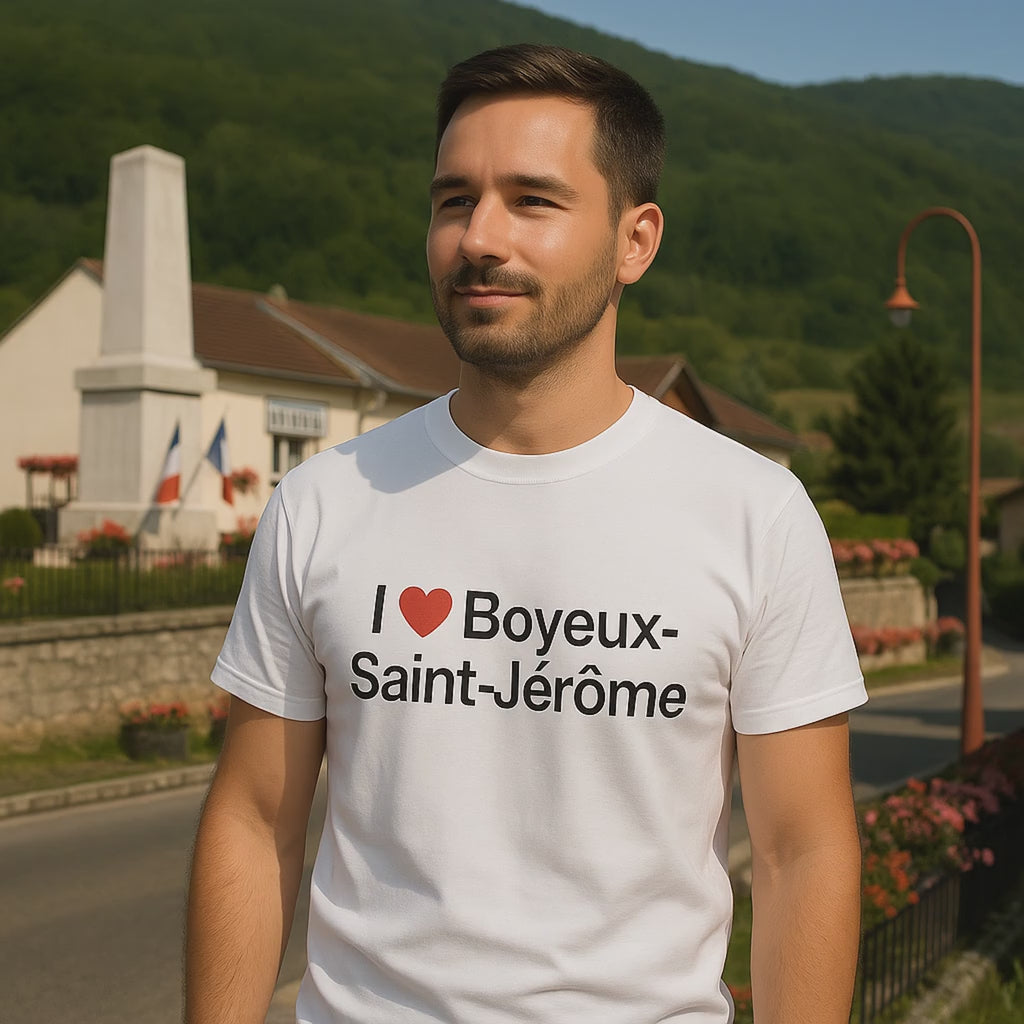 T-shirt I love boyeux-saint-jérôme