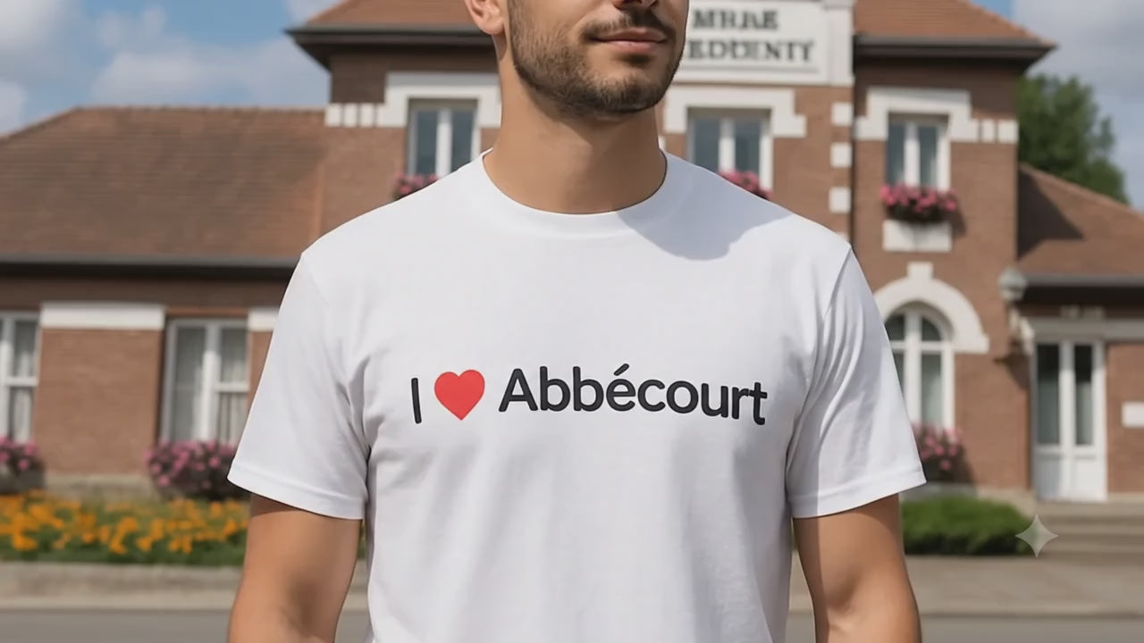 T-Shirt Ich liebe Abbécourt