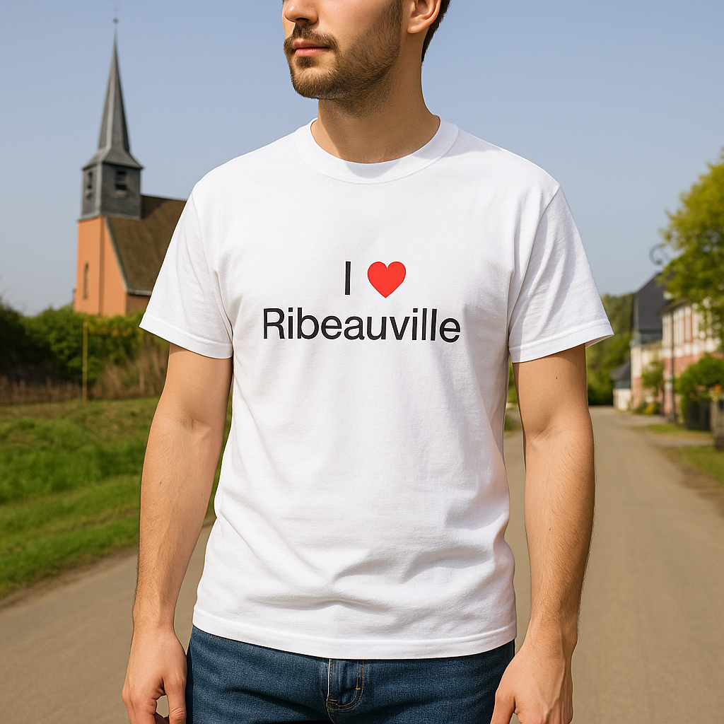 T-Shirt Ich liebe Ribeauville