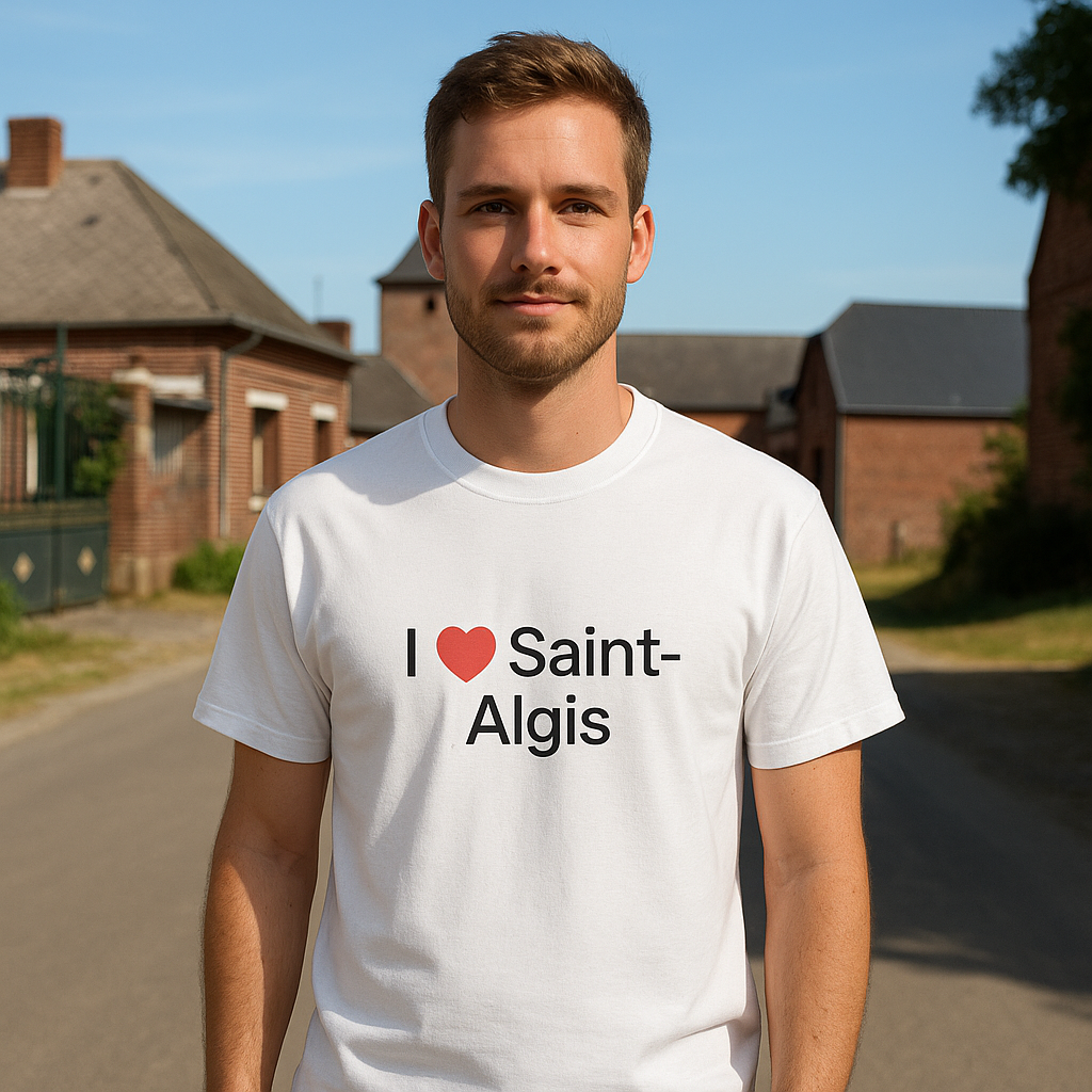 T-Shirt Ich liebe Saint-Algis