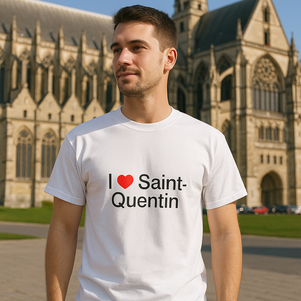 I love Saint-Quentin T-shirt
