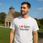 I love Saint-Sauvier T-shirt
