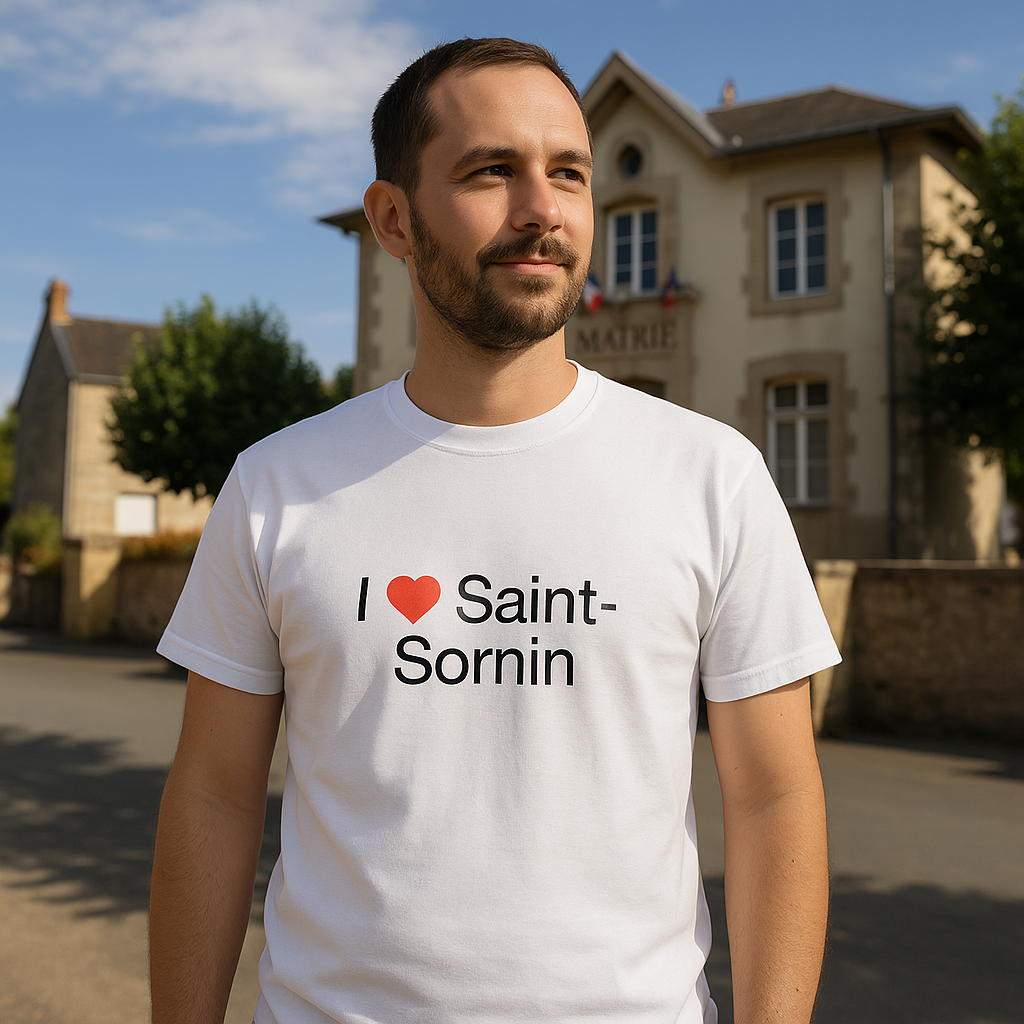"I love Saint-Sornin (03)" T-shirt