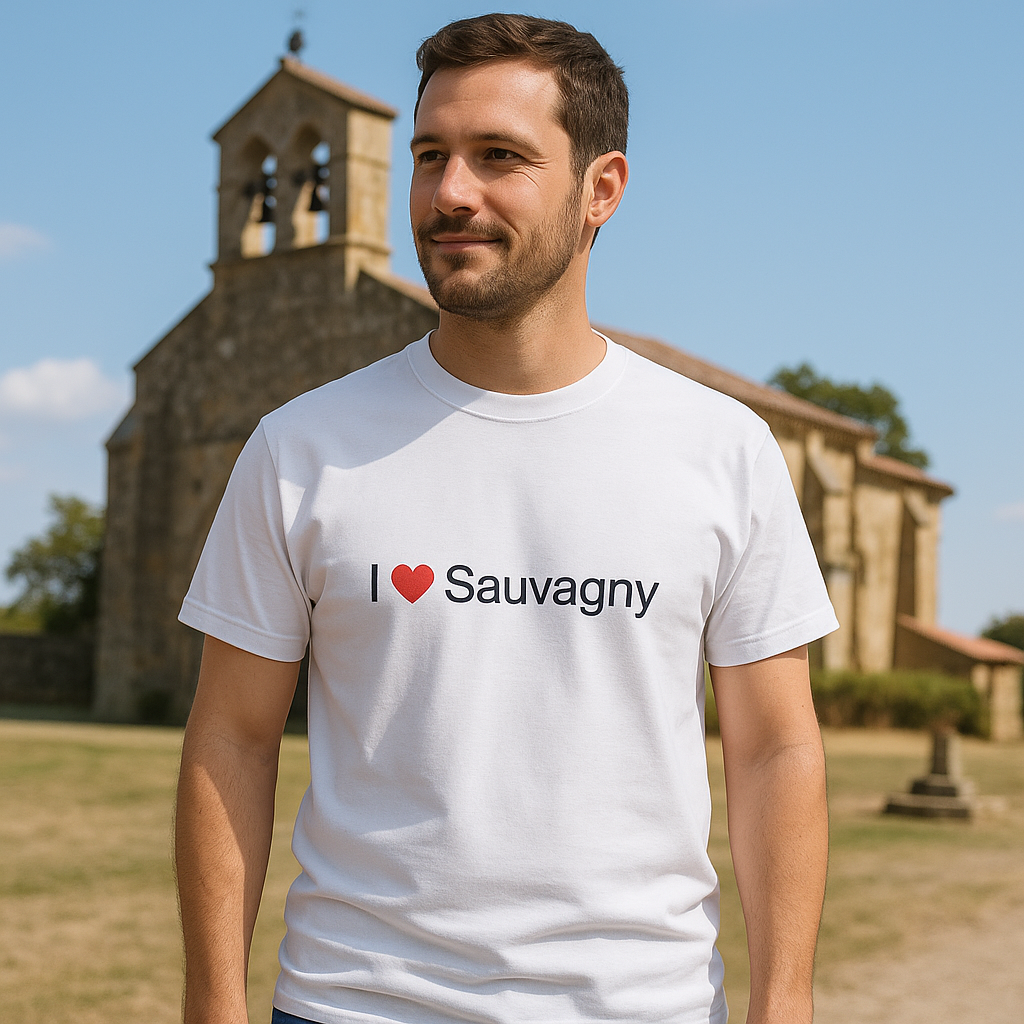 I love Sauvagny T-shirt